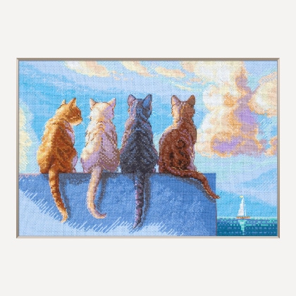 Cats by the Sea