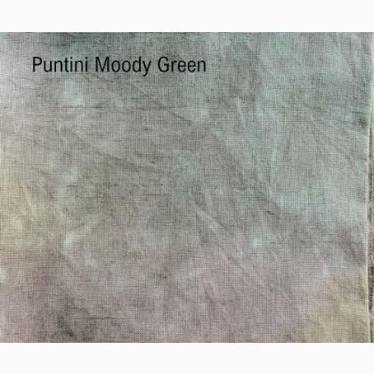 Lino 32 ct - Moody Green