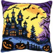 Cuscino - Paesaggio di Halloween