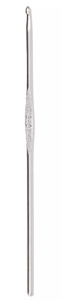 Uncinetto per lana con centrale piatto - 3 mm Argento