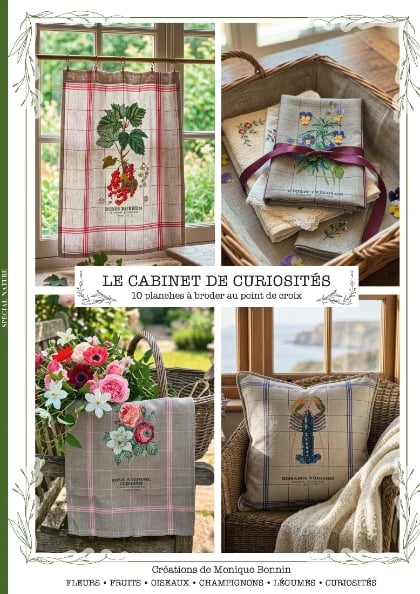 Le cabinet des curiosités au point de croix