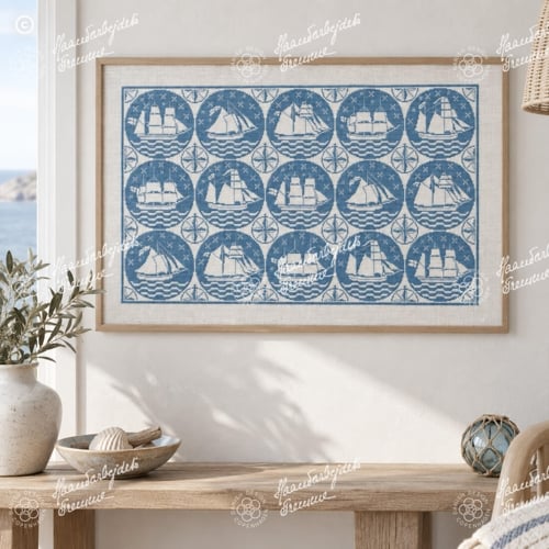 Tiles with ships