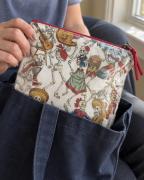 Pochette Dia de Muertos Skeleton - Bianco