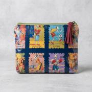 Pochette Dia de Muertos Skeleton - Francobolli Scheletro