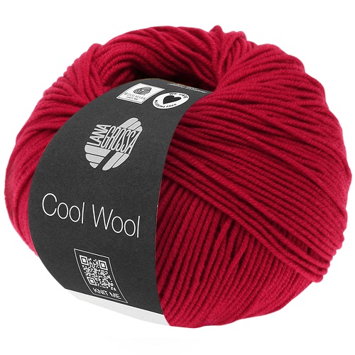 Cool Wool - Rosso carminio 0437