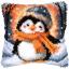 Cuscino - Pinguino infreddolito