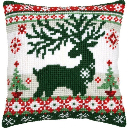 Cuscino - Renna nordica sempreverde