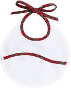 Bavaglino Rotondo - Natale - Tartan