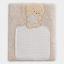 Copertina in Pile - Orsetto - Crema