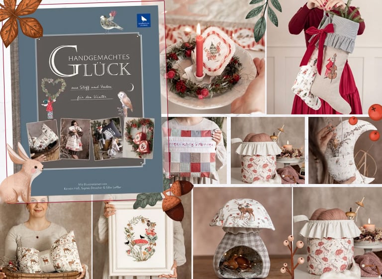 Il nuovo libro di Acufactum “A handmade Winter” (Un Inverno Fatto a Mano) è un invito a colorare con la tua creatività la lunga stagione fredda
